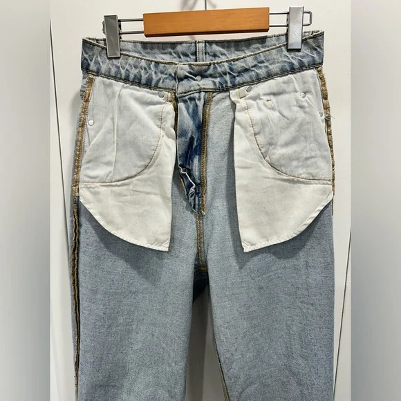 H&M High Rise Wide Leg Jeans - Picture 14 of 16